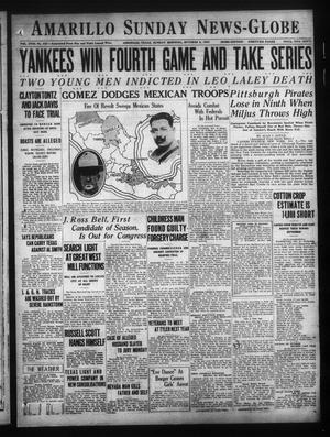 Amarillo Sunday News-Globe (Amarillo, Tex.), Vol. 18, No. 332, Ed. 1 Sunday, October 9, 1927