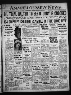 Amarillo Daily News (Amarillo, Tex.), Vol. 18, No. 355, Ed. 1 Wednesday, November 2, 1927