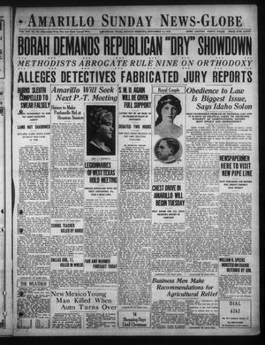 Amarillo Sunday News-Globe (Amarillo, Tex.), Vol. 19, No. 10, Ed. 1 Sunday, November 13, 1927