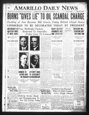 Amarillo Daily News (Amarillo, Tex.), Vol. 19, No. 11, Ed. 1 Monday, November 14, 1927