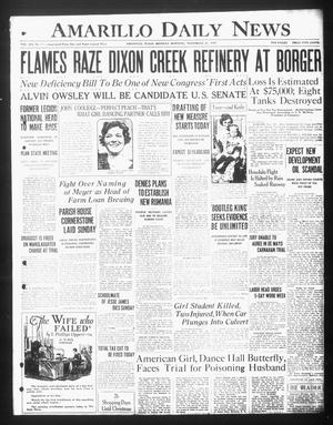 Amarillo Daily News (Amarillo, Tex.), Vol. 19, No. 17, Ed. 1 Monday, November 21, 1927