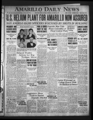 Amarillo Daily News (Amarillo, Tex.), Vol. 19, No. 36, Ed. 1 Saturday, December 10, 1927