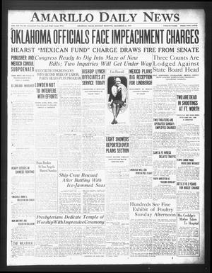 Amarillo Daily News (Amarillo, Tex.), Vol. 19, No. 38, Ed. 1 Monday, December 12, 1927