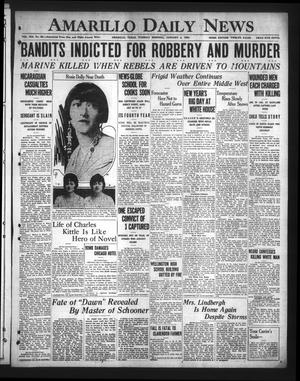 Amarillo Daily News (Amarillo, Tex.), Vol. 19, No. 59, Ed. 1 Tuesday, January 3, 1928