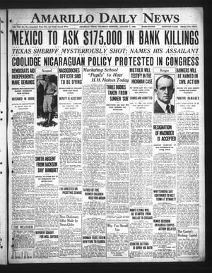 Amarillo Daily News (Amarillo, Tex.), Vol. 19, No. 61, Ed. 1 Thursday, January 5, 1928