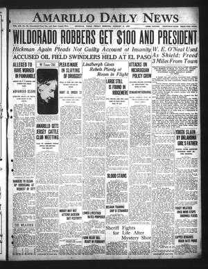 Amarillo Daily News (Amarillo, Tex.), Vol. 19, No. 62, Ed. 1 Friday, January 6, 1928
