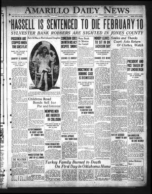 Amarillo Daily News (Amarillo, Tex.), Vol. 19, No. 67, Ed. 1 Wednesday, January 11, 1928