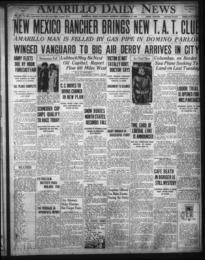 Amarillo Daily News (Amarillo, Tex.), Vol. 20, No. 295, Ed. 1 Saturday, September 7, 1929