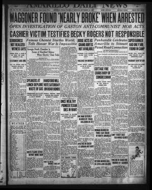 Amarillo Daily News (Amarillo, Tex.), Vol. 20, No. 300, Ed. 1 Thursday, September 12, 1929