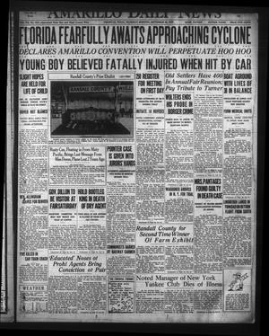 Amarillo Daily News (Amarillo, Tex.), Vol. 20, No. 314, Ed. 1 Thursday, September 26, 1929