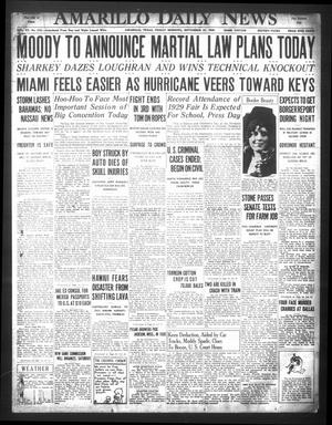 Amarillo Daily News (Amarillo, Tex.), Vol. 20, No. 315, Ed. 1 Friday, September 27, 1929