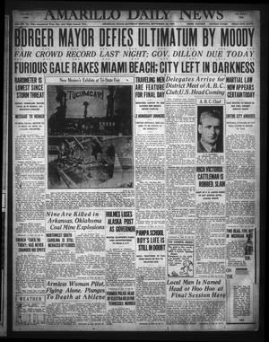 Amarillo Daily News (Amarillo, Tex.), Vol. 20, No. 316, Ed. 1 Saturday, September 28, 1929