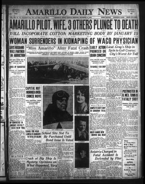 Primary view of object titled 'Amarillo Daily News (Amarillo, Tex.), Vol. 21, No. 15, Ed. 1 Tuesday, December 31, 1929'.