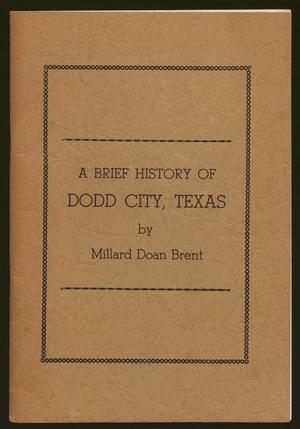 A Brief History of Dodd City, Texas