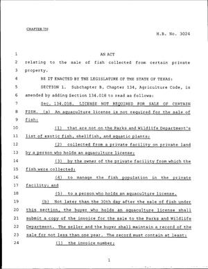 79th Texas Legislature, Regular Session, House Bill 3024, Chapter 759
