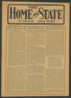 The Home and State (Dallas, Tex.), Vol. 10, No. 49, Ed. 1 Saturday, May 1, 1909