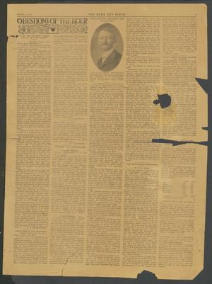 Primary view of object titled 'The Home and State (Dallas, Tex.), Vol. [11], No. [36], Ed. 1 Saturday, February 5, 1910'.