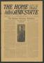 Thumbnail image of item number 1 in: 'The Home and State (Dallas, Tex.), Vol. 13, No. 35, Ed. 1 Saturday, March 2, 1912'.