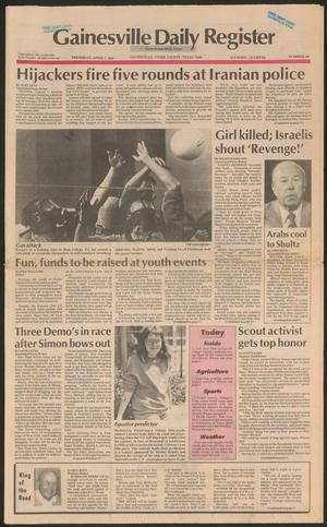 Gainesville Daily Register (Gainesville, Tex.), Vol. 98, No. 188, Ed. 1 Thursday, April 7, 1988