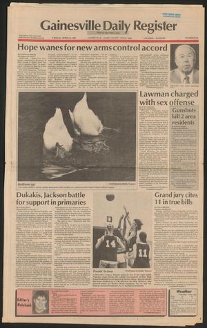 Primary view of object titled 'Gainesville Daily Register (Gainesville, Tex.), Vol. 98, No. 201, Ed. 1 Friday, April 22, 1988'.