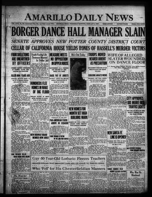 Amarillo Daily News (Amarillo, Tex.), Vol. 18, No. 93, Ed. 1 Wednesday, February 2, 1927