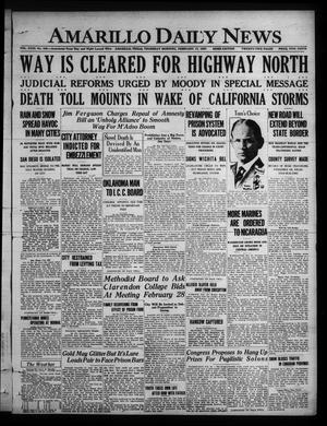 Amarillo Daily News (Amarillo, Tex.), Vol. 18, No. 106, Ed. 1 Thursday, February 17, 1927
