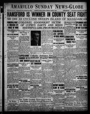 Amarillo Sunday News-Globe (Amarillo, Tex.), Vol. 18, No. 121, Ed. 1 Sunday, March 6, 1927
