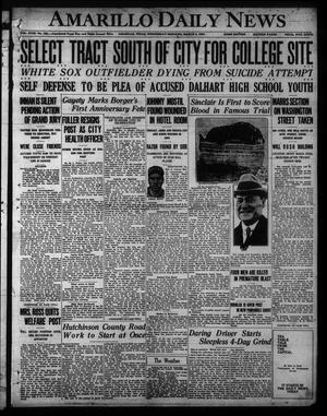 Amarillo Daily News (Amarillo, Tex.), Vol. 18, No. 123, Ed. 1 Wednesday, March 9, 1927