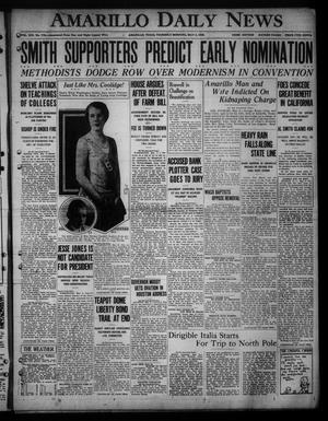 Amarillo Daily News (Amarillo, Tex.), Vol. 19, No. 179, Ed. 1 Thursday, May 3, 1928