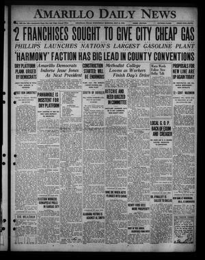 Amarillo Daily News (Amarillo, Tex.), Vol. 19, No. 185, Ed. 1 Wednesday, May 9, 1928