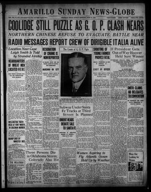 Amarillo Sunday News-Globe (Amarillo, Tex.), Vol. 19, No. 217, Ed. 1 Sunday, June 10, 1928