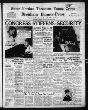 Brenham Banner-Press (Brenham, Tex.), Vol. 89, No. 42, Ed. 1 Tuesday, March 2, 1954