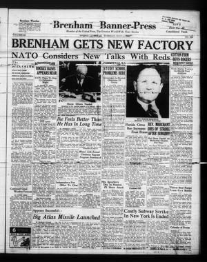 Brenham Banner-Press (Brenham, Tex.), Vol. 92, No. 248, Ed. 1 Tuesday, December 17, 1957