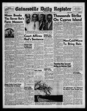 Gainesville Daily Register and Messenger (Gainesville, Tex.), Vol. 66, No. 167, Ed. 1 Saturday, March 10, 1956