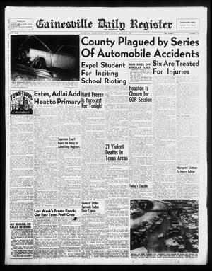Gainesville Daily Register and Messenger (Gainesville, Tex.), Vol. 66, No. 168, Ed. 1 Monday, March 12, 1956