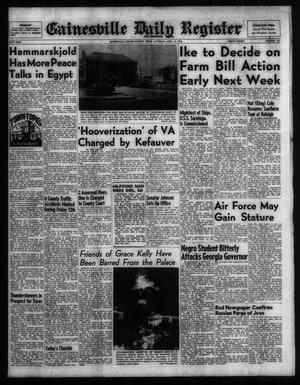 Gainesville Daily Register and Messenger (Gainesville, Tex.), Vol. 66, No. 197, Ed. 1 Saturday, April 14, 1956
