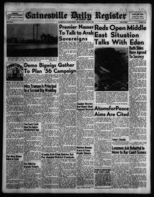 Primary view of object titled 'Gainesville Daily Register and Messenger (Gainesville, Tex.), Vol. 66, No. 202, Ed. 1 Friday, April 20, 1956'.