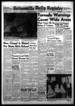 Gainesville Daily Register and Messenger (Gainesville, Tex.), Vol. 67, No. 231, Ed. 1 Saturday, May 25, 1957
