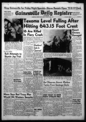 Gainesville Daily Register and Messenger (Gainesville, Tex.), Vol. 67, No. 241, Ed. 1 Thursday, June 6, 1957