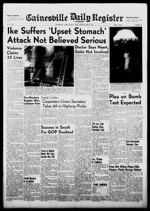 Gainesville Daily Register and Messenger (Gainesville, Tex.), Vol. 67, No. 244, Ed. 1 Monday, June 10, 1957