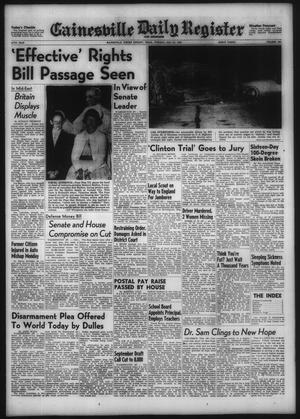 Primary view of object titled 'Gainesville Daily Register and Messenger (Gainesville, Tex.), Vol. 67, No. 281, Ed. 1 Tuesday, July 23, 1957'.