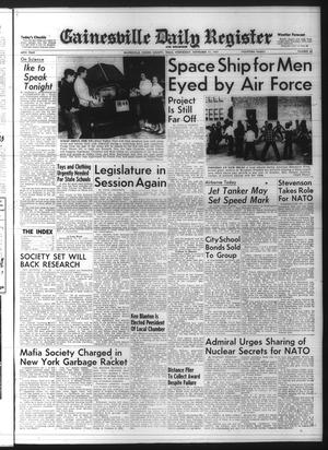 Gainesville Daily Register and Messenger (Gainesville, Tex.), Vol. 68, No. 65, Ed. 1 Wednesday, November 13, 1957
