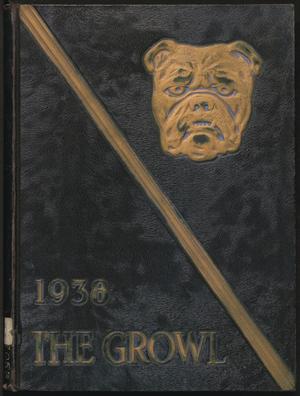 Primary view of object titled 'The Growl, Yearbook of Texas Lutheran College: 1938'.