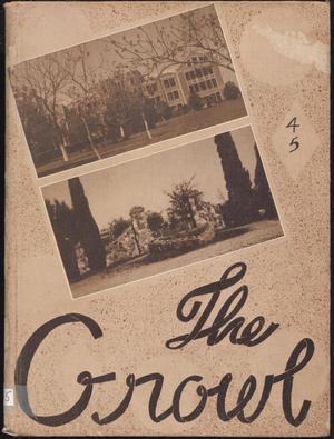 The Growl, Yearbook of Texas Lutheran College: 1945
