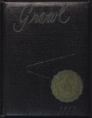 Primary view of object titled 'The Growl, Yearbook of Texas Lutheran College: 1957'.