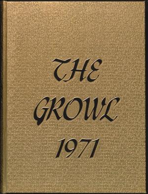Primary view of object titled 'The Growl, Yearbook of Texas Lutheran College: 1971'.