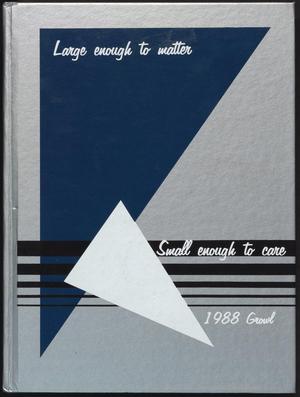 Primary view of object titled 'The Growl, Yearbook of Texas Lutheran College: 1988'.