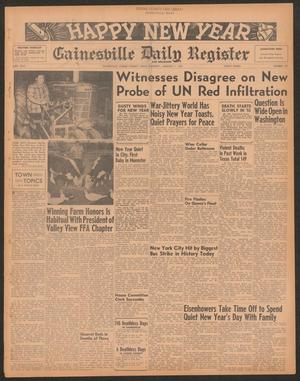 Gainesville Daily Register and Messenger (Gainesville, Tex.), Vol. 63, No. 107, Ed. 1 Thursday, January 1, 1953