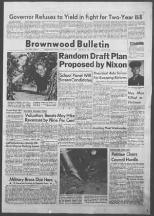 Brownwood Bulletin (Brownwood, Tex.), Vol. 69, No. 180, Ed. 1 Tuesday, May 13, 1969