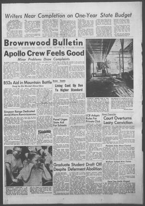 Brownwood Bulletin (Brownwood, Tex.), Vol. 69, No. 185, Ed. 1 Monday, May 19, 1969